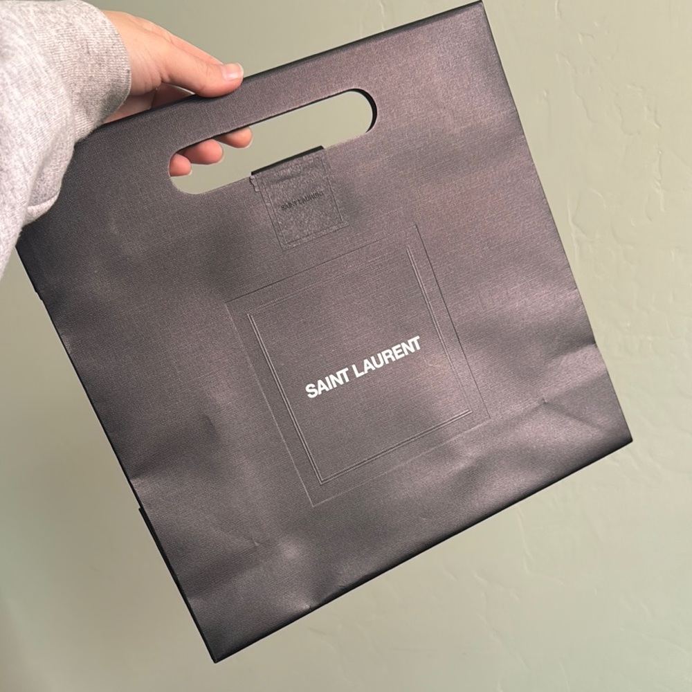 Saint Laurent Black Gift Bag